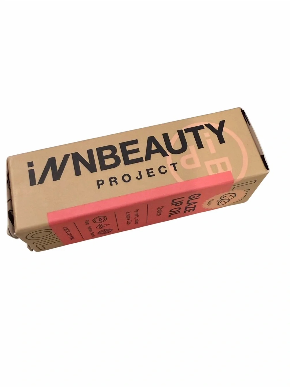 INNBEAUTY‎ Project Glaze COOKIE Flavored Nude Lip Oil Gloss NEW Plump Hydrate